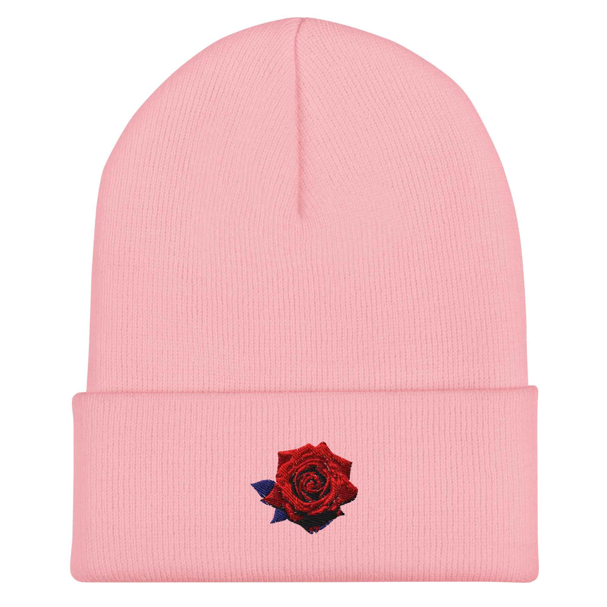 NJ Clothing - Embroidered Rose Toque