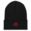 NJ Clothing - Embroidered Rose Toque
