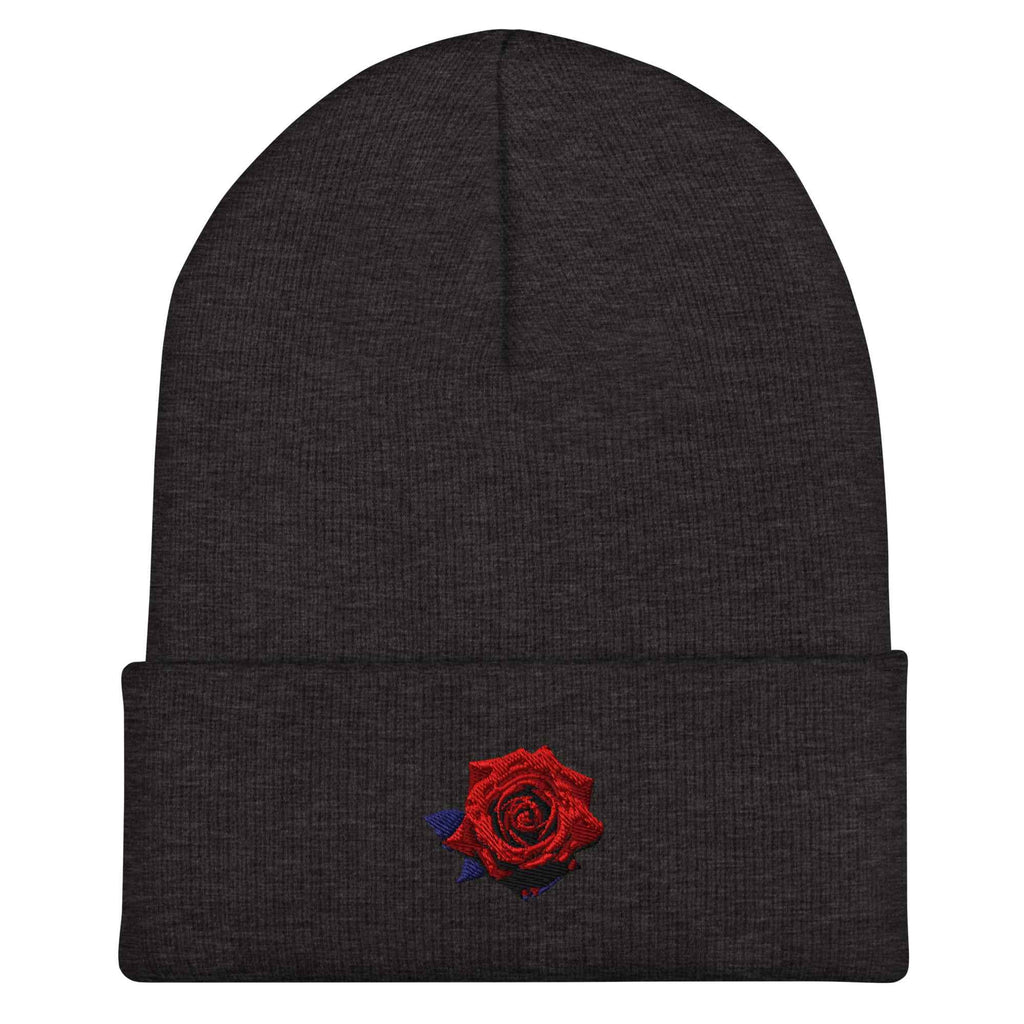 NJ Clothing - Embroidered Rose Toque