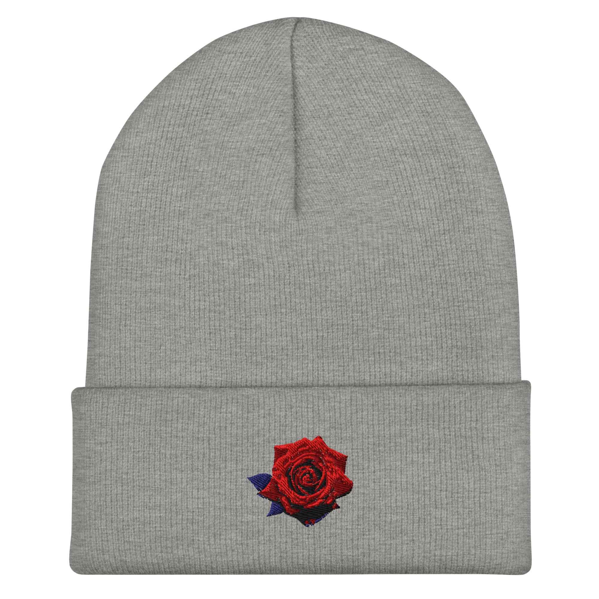 NJ Clothing - Embroidered Rose Toque