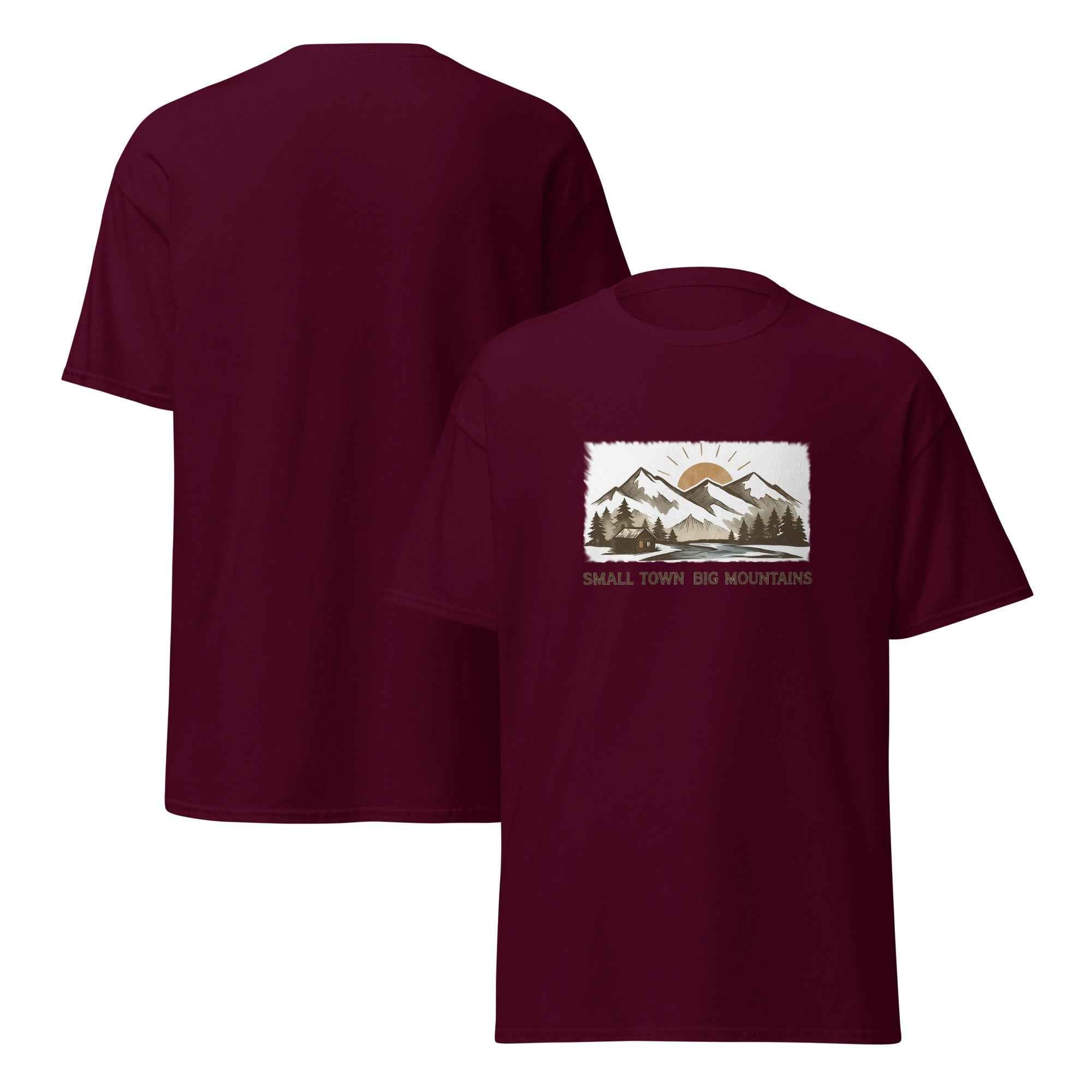 NJ Clothing - Small town Big Mountains T-Shirt