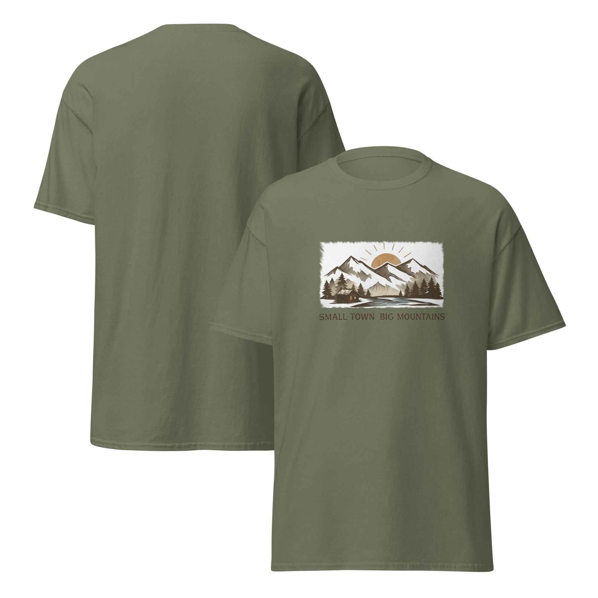 NJ Clothing - Small town Big Mountains T-Shirt