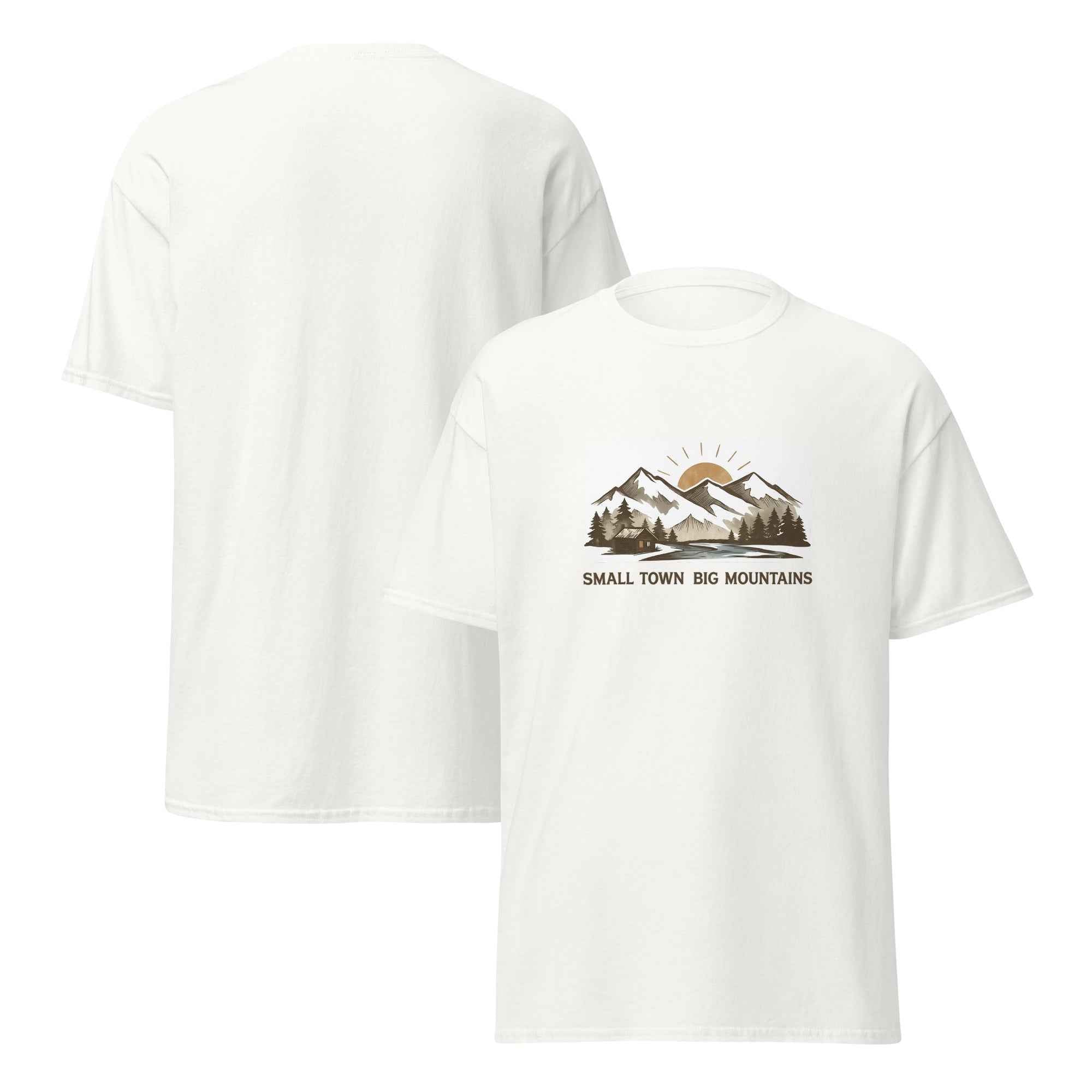 NJ Clothing - Small town Big Mountains T-Shirt