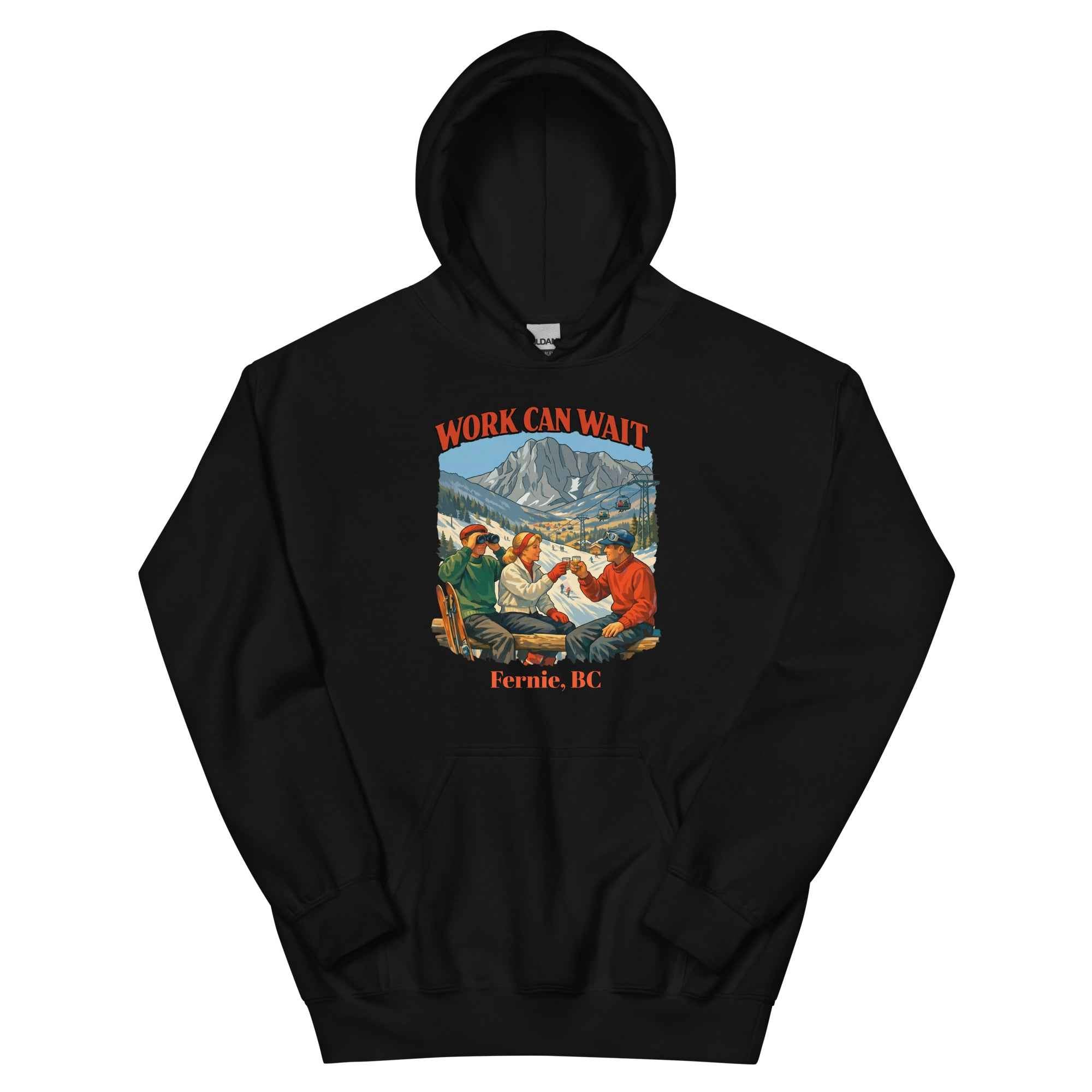 NJ Clothing - Work Can Wait Hoodie