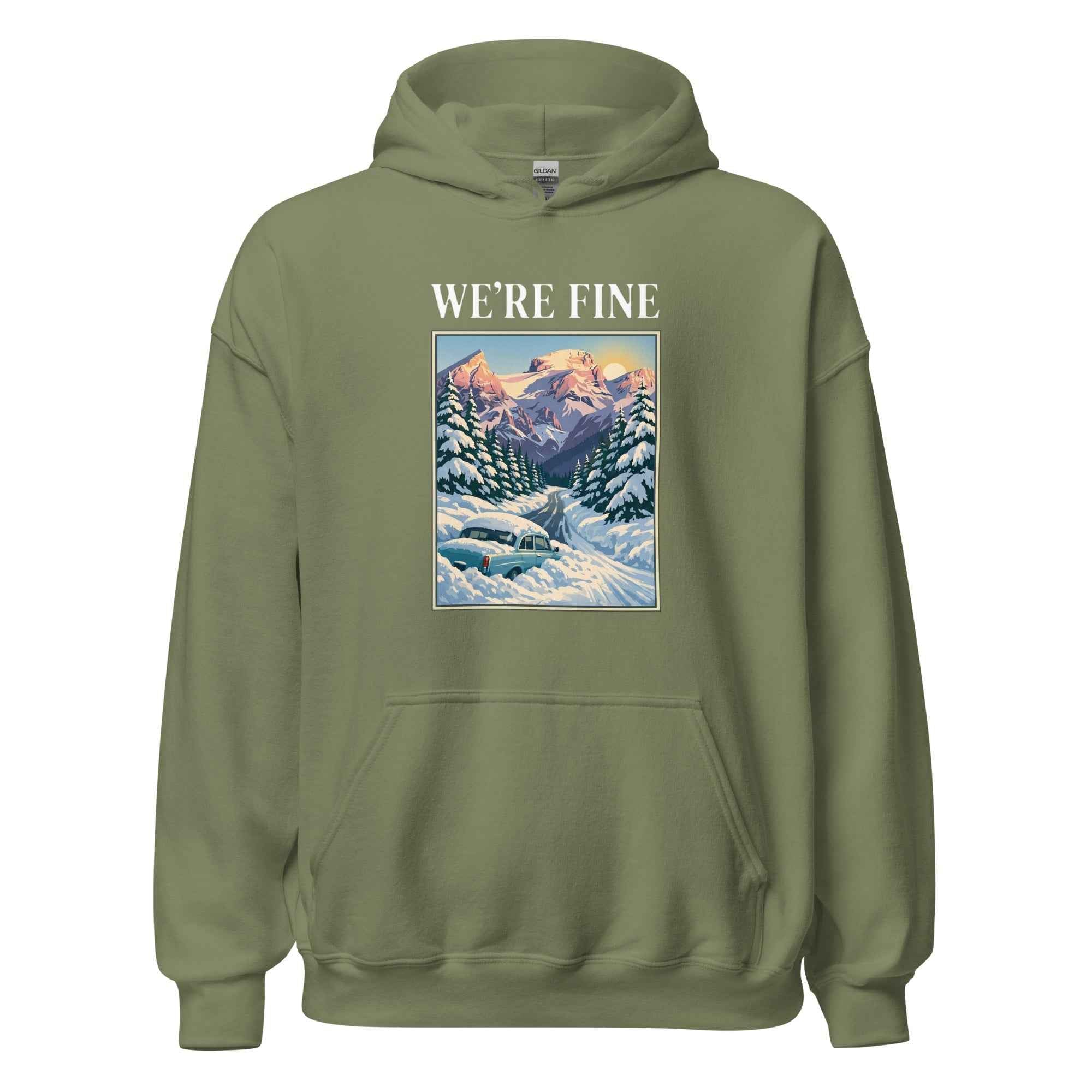 NJ Clothing - We're fine Hoodie