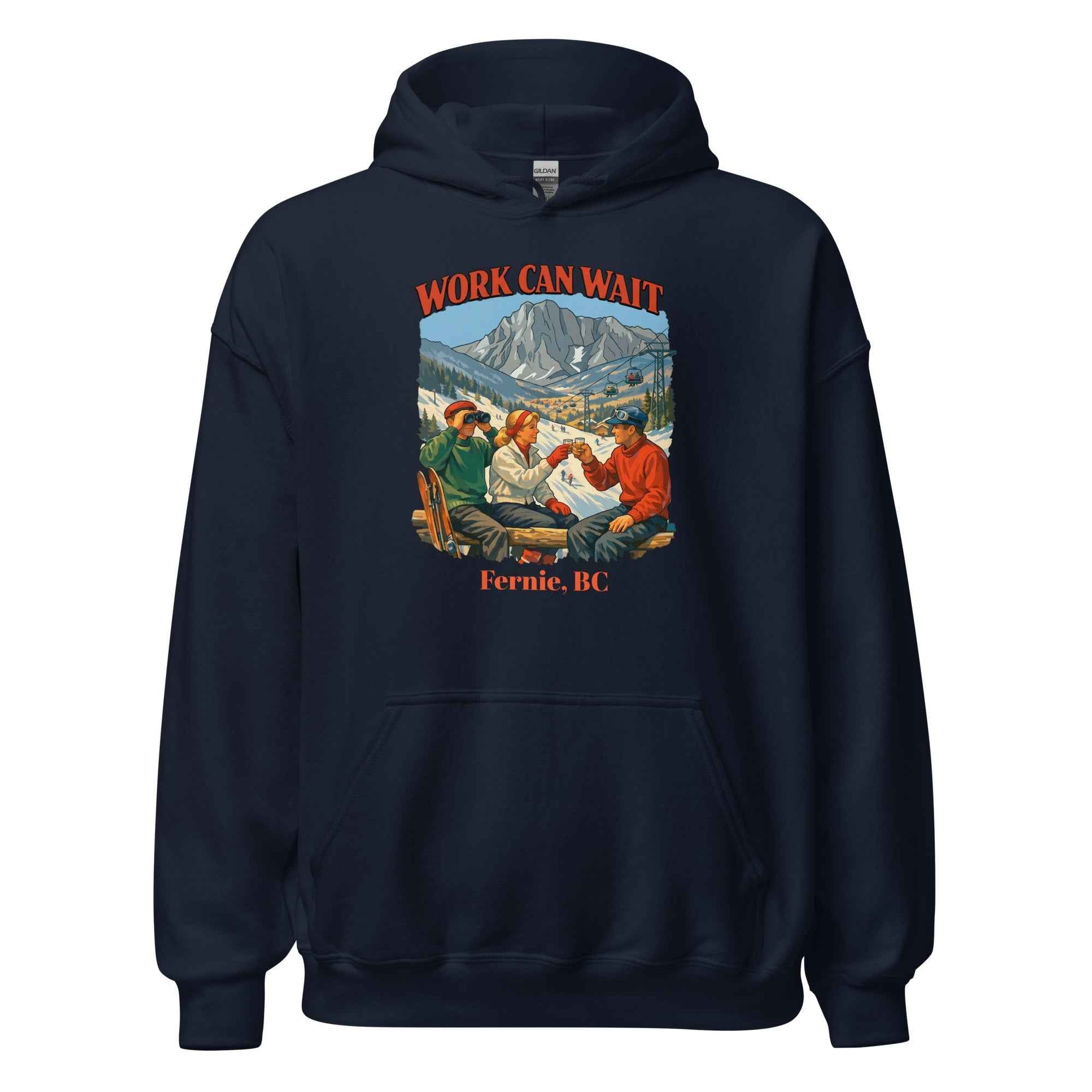 NJ Clothing - Work Can Wait Hoodie