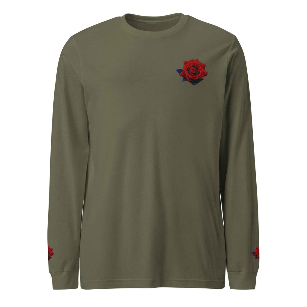 NJ Clothing Roses Long Sleeve